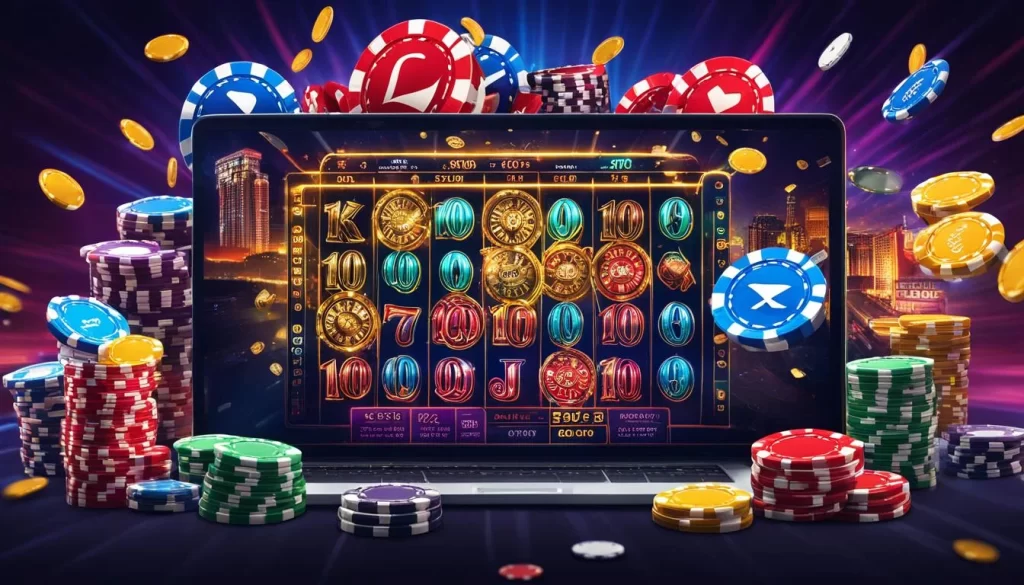Giao diện game slot R98 với thiết kế hiện đại và nền tảng an toàn